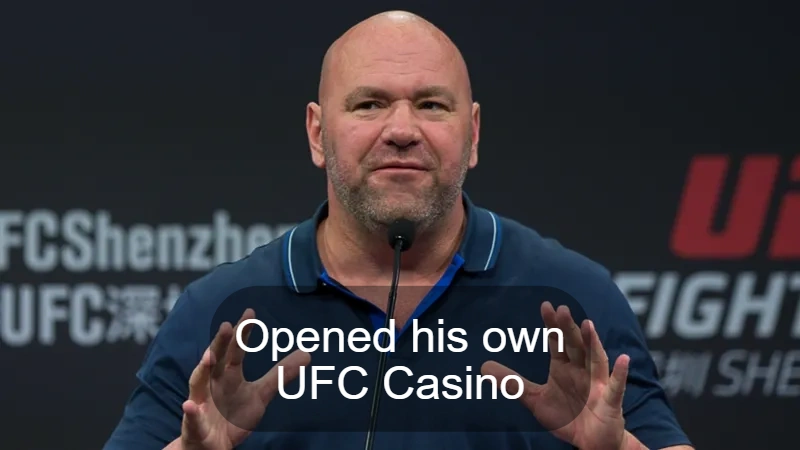 Dana White UFC And Gambling